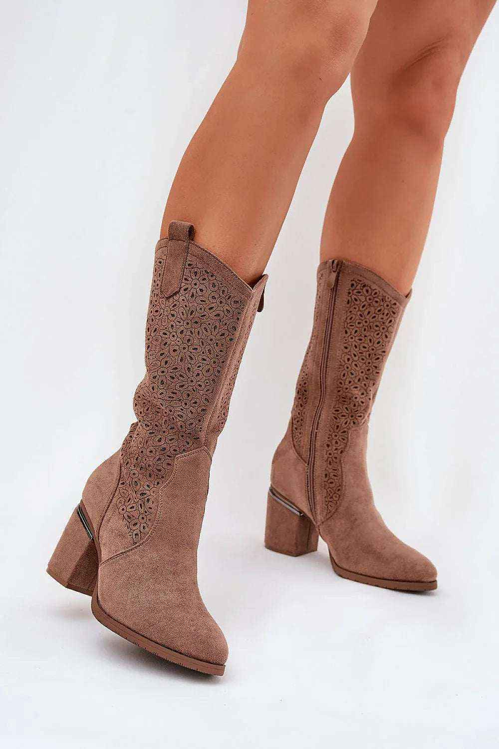 Durchbrochen Stiefel Model 218495 Step in style