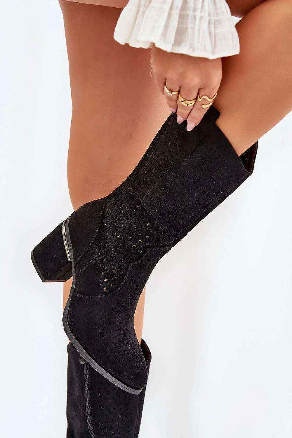 Durchbrochen Stiefel Model 218495 Step in style