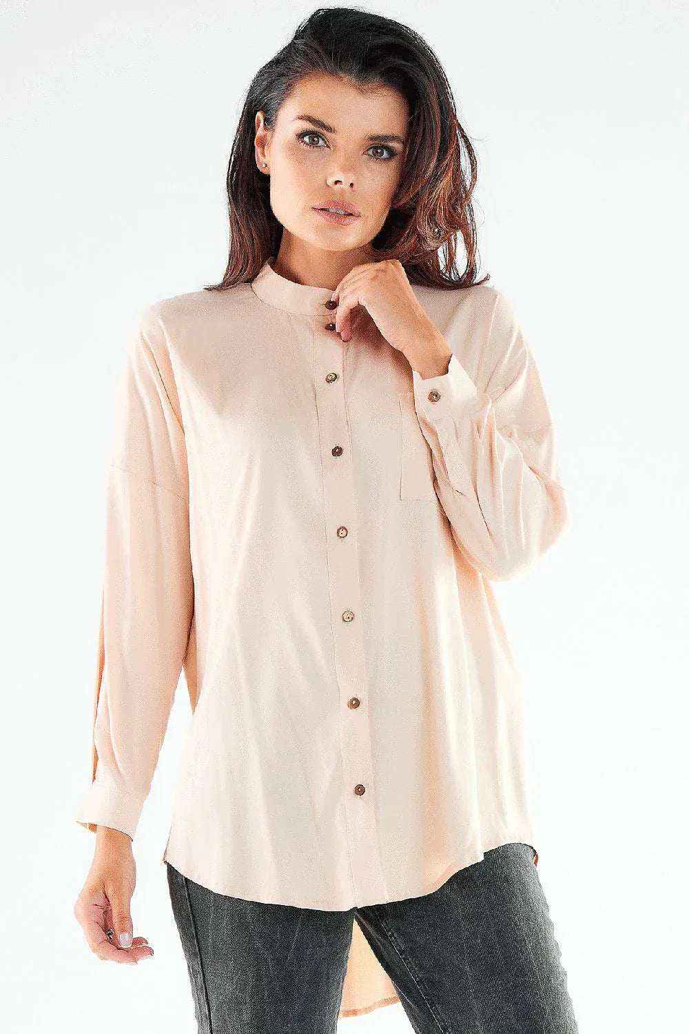 Langarm Hemd Model 173921 awama