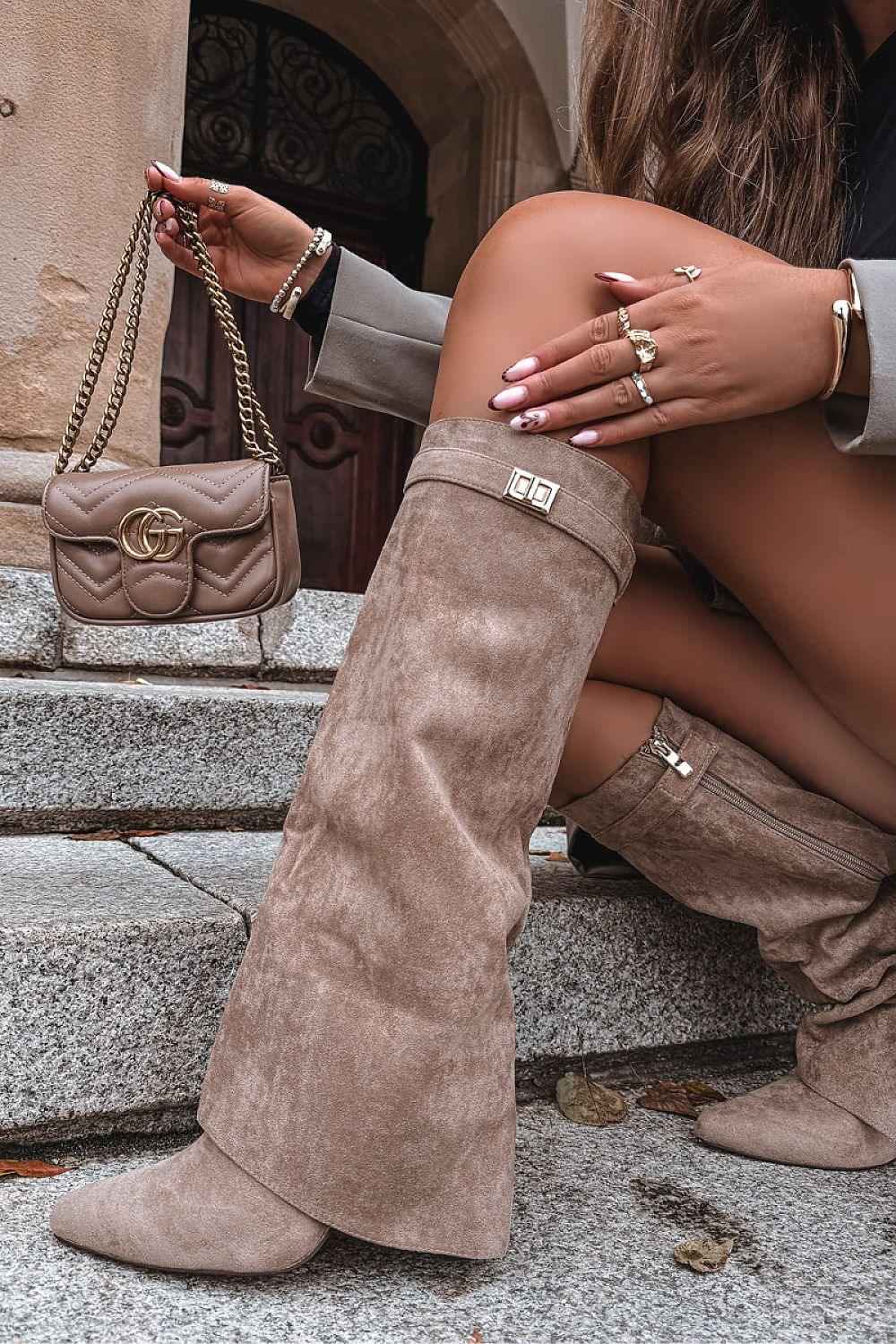 Stiefel mit Absätzen Model 222535 Step in style